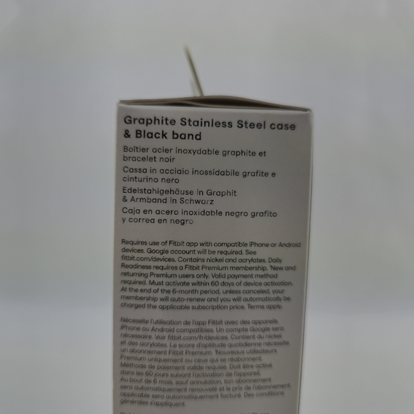 Fitbit Charge 5 by Google Fitness Health Tracker Black Brand New Sealed in Box - Picture 5 of 8